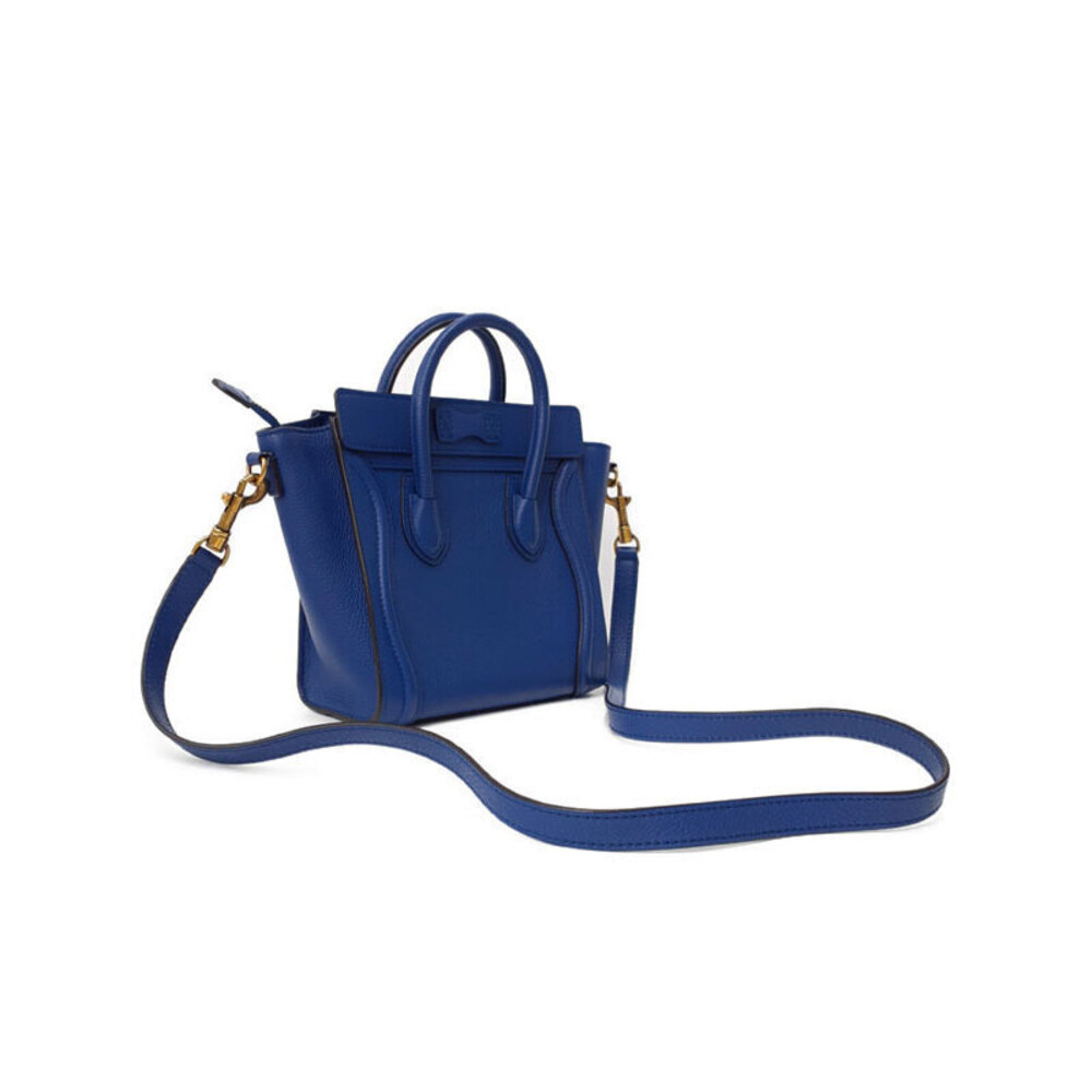 Celine Shopper Leather Shoulder Bag - Picture 2 of 9